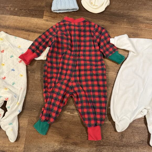 Vintage Baby Boy Clothes Hats 5-Piece Lot 1990s Gymboree Carters Healthtex READ - Picture 14 of 15